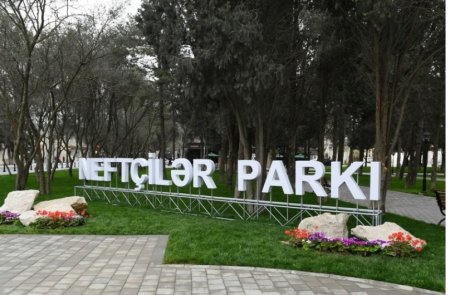 QARAÇUXURDAKI “NEFTÇİLƏR PARKI” ZÜLMƏTƏ QƏRQ OLUB – 6 GÜN ƏVVƏL PREZİDENT AÇILIŞINDA İŞTİRAK ETMİŞDİ (FOTO)