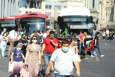 Bu gün 615 nəfər yoluxdu, 5 nəfər vəfat etdi Bu gün 615 nəfər yoluxdu, 5 nəfər vəfat etdi