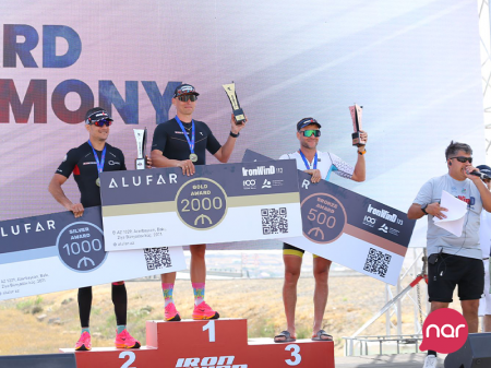 Nar triatlon üzrə “IronWind” açıq turnirinə dəstək olub