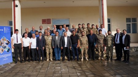 Ağdam, Bərdə və Tərtər rayonlarında şəhid ailələri, müharibə əlilləri və veteranları ilə görüşlər keçirildi Ağdam, Bərdə və Tərtər rayonlarında şəhid ailələri, müharibə əlilləri və veteranları ilə görüşlər keçirildi