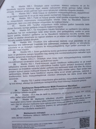 “Ziyəddinoğlu” MMC məhkəmə qərarını icra etmir – əziyyət çəkən isə əlil və qazidir 