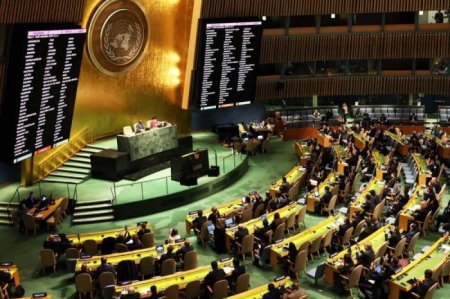 ABŞ BMT Baş Assambleyasında anti-Rusiya qətnaməsinin əleyhinə səs verməyə çağırdı ABŞ BMT Baş Assambleyasında anti-Rusiya qətnaməsinin əleyhinə səs verməyə çağırdı