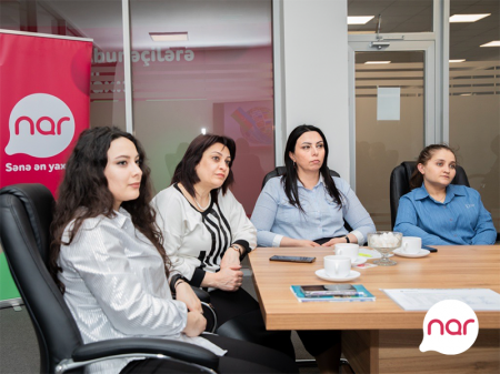 “Nar” müəllimlər üçün mobil rabitə təlimi keçib “Nar” müəllimlər üçün mobil rabitə təlimi keçib