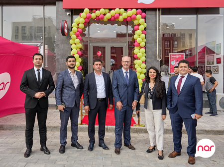 Füzuli şəhərində yeni “Nar” mağazası fəaliyyətə başladı