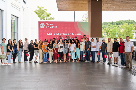 “Nar” milli mətbuatın 150 illiyini media nümayəndələri ilə qeyd edib “Nar” milli mətbuatın 150 illiyini media nümayəndələri ilə qeyd edib
