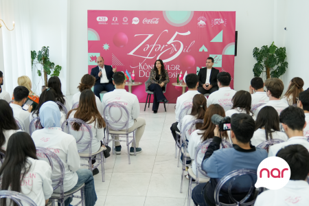 “Nar” Zəfərin 5 illiyini könüllü gənclərə özəl silsilə tədbirlərlə qeyd etdi “Nar” Zəfərin 5 illiyini könüllü gənclərə özəl silsilə tədbirlərlə qeyd etdi