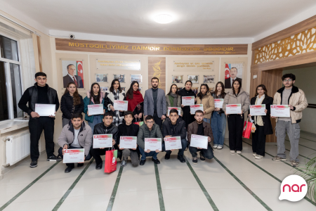 “Nar” regionlarda peşəkar kadr hazırlığına dəstək olur