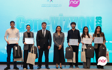 “Nar”ın tərəfdaşlığı ilə “GəncVİZYON” ideyatonu uğurla başa çatıb