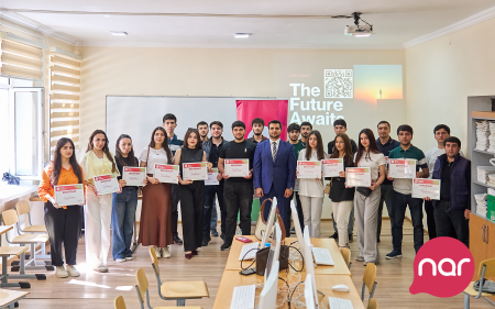 “Nar” Gəncədə tələbələr üçün marketinq və karyera təlimləri təşkil edib