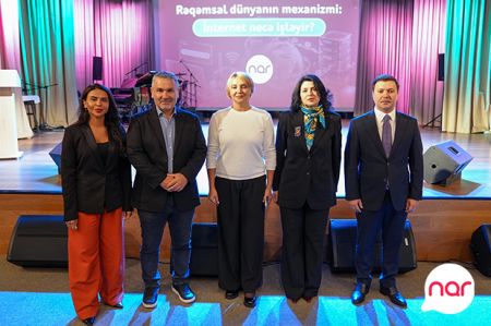 Nar”ın baş icraçı direktoru rəqəmsal texnologiyalarlabağlı təlim keçib